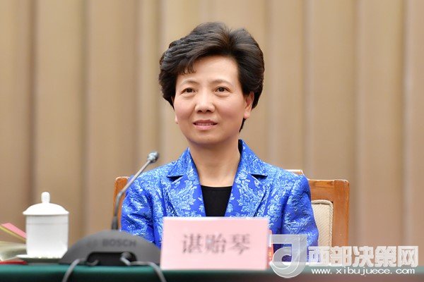 全國人大代表、貴州省委副書記、省長諶貽琴發(fā)言
