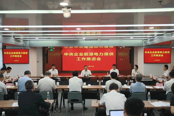 國務(wù)院國資委召開中央企業(yè)能源電力保供工作推進(jìn)會(huì)。 來源：國務(wù)院國資委